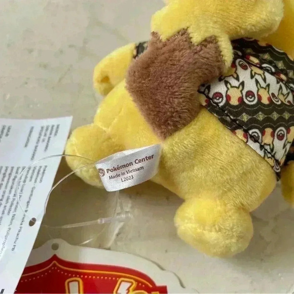Pokemon Pikachu Plush Keychain 5 Inch Berkemeja Batik Xatu Ship From USA - Picture 10 of 10